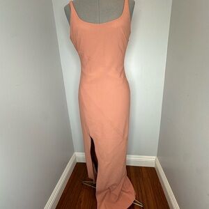 Cinq à Sept salmon dress